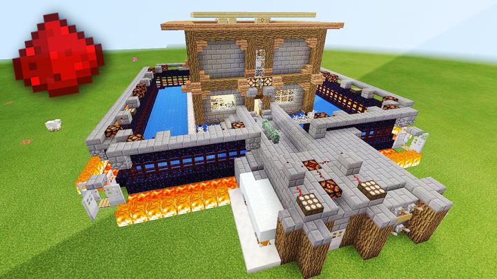 Minecraft Pe Redstone House Download